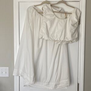 Urban Outfitters White Blouse and skirt